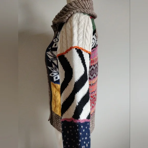 Desigual Moto Jacket Sweater - Picture 7 of 14